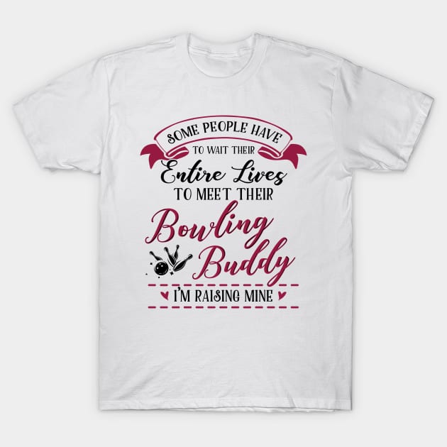 Mom Daughter Matching Bowling Shirts T-Shirt by KsuAnn